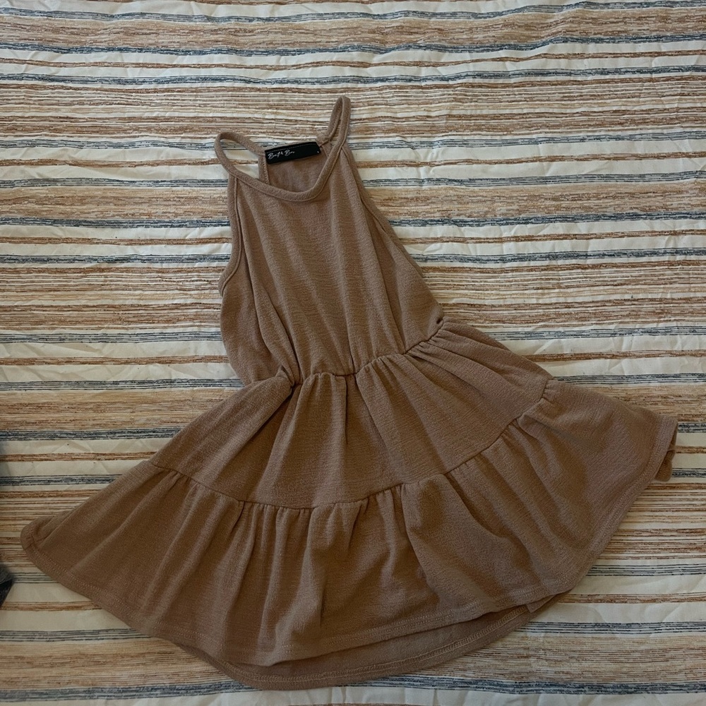 Small Tan Brtt & Bri tank top